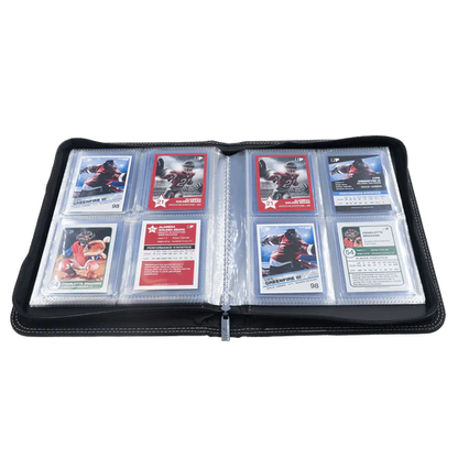 4-Pocket Toploader Zippered Premium PRO-Binder