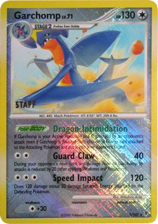 Garchomp (5/147) (Championship Promo Staff) [Platinum: Supreme Victors] | Silver Goblin