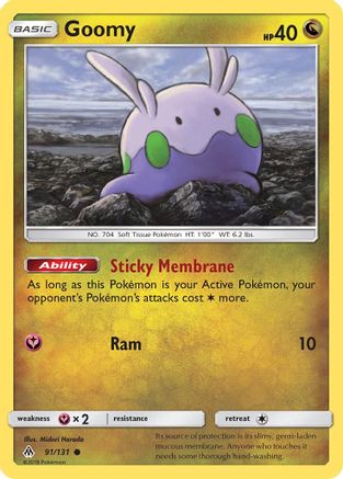 Goomy (91/131) [Sun & Moon: Forbidden Light] | Silver Goblin