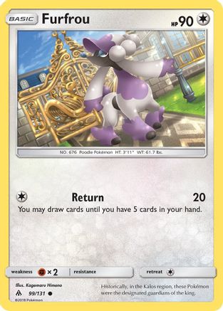 Furfrou (99/131) [Sun & Moon: Forbidden Light] | Silver Goblin