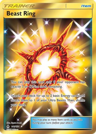 Beast Ring (141/131) [Sun & Moon: Forbidden Light] | Silver Goblin