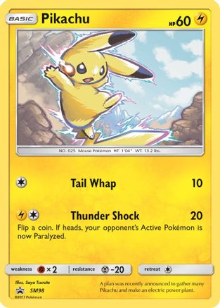 Pikachu - SM98 (SM98) Holofoil - SM Promos