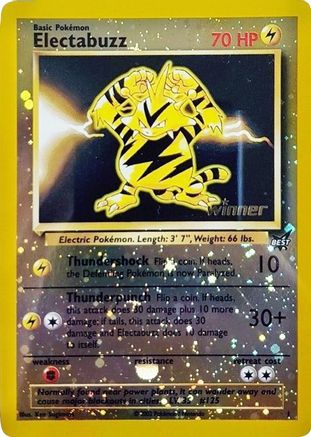 Electabuzz (1) (Winner) [Best of Promos] | Silver Goblin