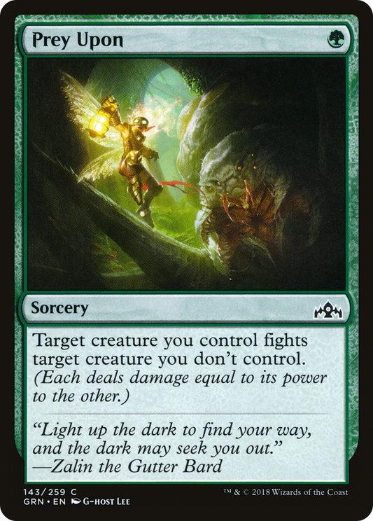 Prey Upon [Guilds of Ravnica] Foil