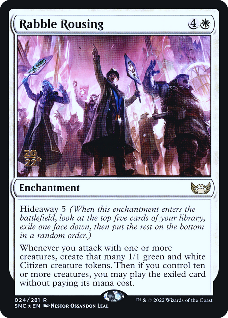 Rabble Rousing [Streets of New Capenna Prerelease Promos]