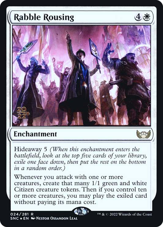Rabble Rousing [Streets of New Capenna Prerelease Promos]