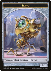 Servo // Wizard Double-Sided Token [Challenger Decks 2020 Tokens] | Silver Goblin