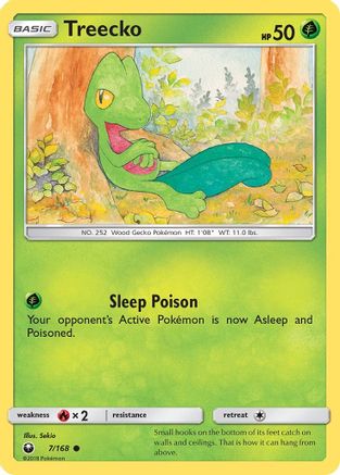 Treecko (7/168) [Sun & Moon: Celestial Storm] | Silver Goblin