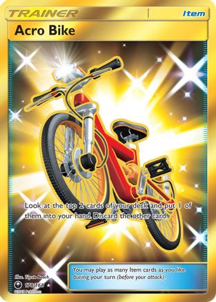 Acro Bike (Secret) (178) Holofoil - SM  Celestial Storm