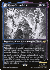 Runo Stromkirk // Krothuss, Lord of the Deep (Showcase Eternal Night) [Innistrad: Crimson Vow] | Silver Goblin