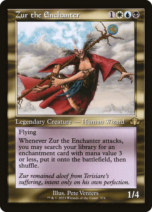 Zur the Enchanter (Retro) [Dominaria Remastered] Foil