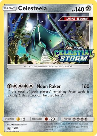 Celesteela (SM131) [Sun & Moon: Black Star Promos] | Silver Goblin