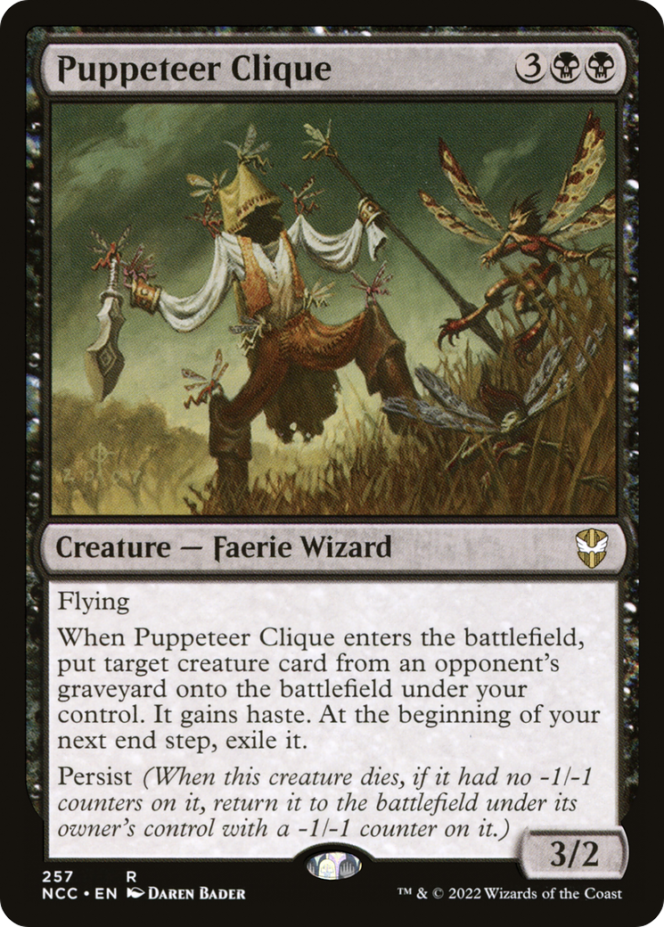 Puppeteer Clique [Streets of New Capenna Commander] | Silver Goblin