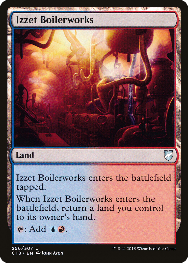 Izzet Boilerworks [Commander 2018] | Silver Goblin