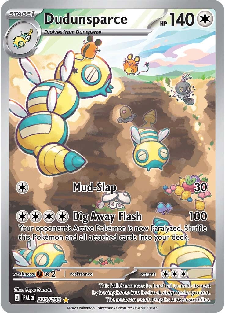 Dudunsparce (229/193) [Scarlet & Violet: Paldea Evolved] | Silver Goblin