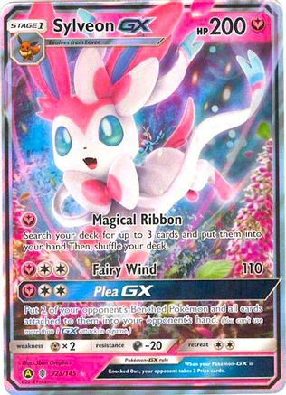 Sylveon GX (92a/145) [Alternate Art Promos] | Silver Goblin