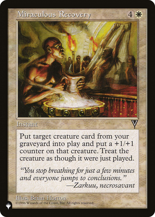 Miraculous Recovery (VIS-13)