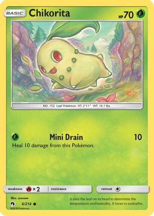 Chikorita (6) - Lost Thunder