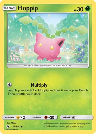 Hoppip (11/214) [Sun & Moon: Lost Thunder] | Silver Goblin