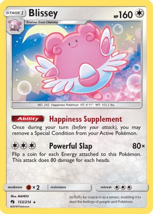 Blissey (153/214) [Sun & Moon: Lost Thunder] | Silver Goblin