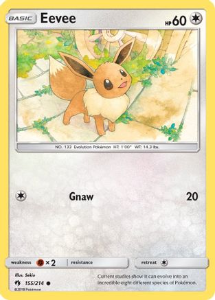 Eevee (155) - Lost Thunder