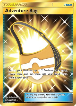 Adventure Bag (Secret) (228) Holofoil - SM  Lost Thunder