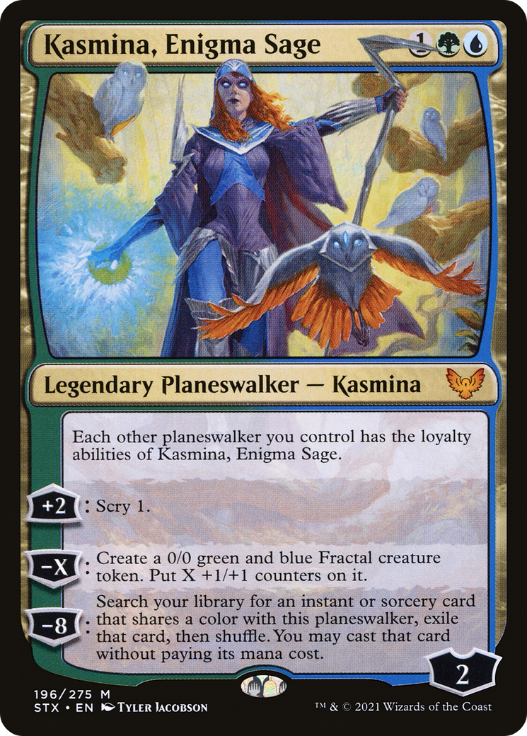 Kasmina, Enigma Sage [Strixhaven: School of Mages] | Silver Goblin