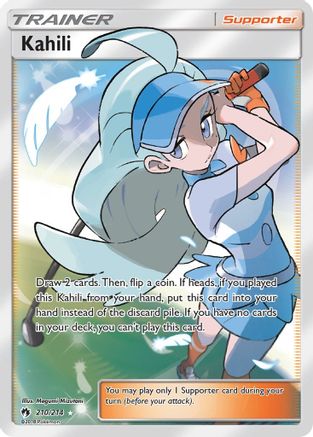 Kahili (210/214) [Sun & Moon: Lost Thunder] | Silver Goblin