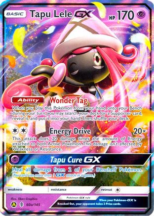 Tapu Lele GX (60a/145) [Alternate Art Promos] | Silver Goblin