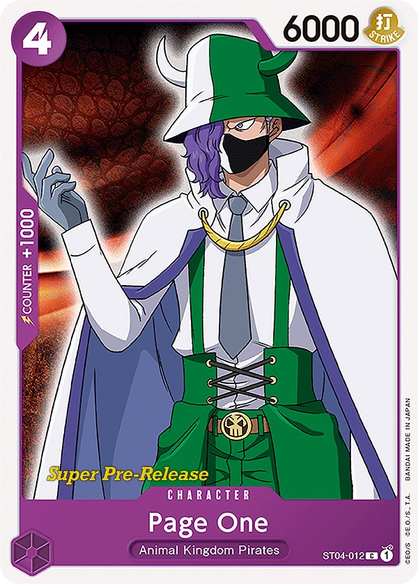 Page One [Super Pre-Release Starter Deck: Animal Kingdom Pirates] | Silver Goblin