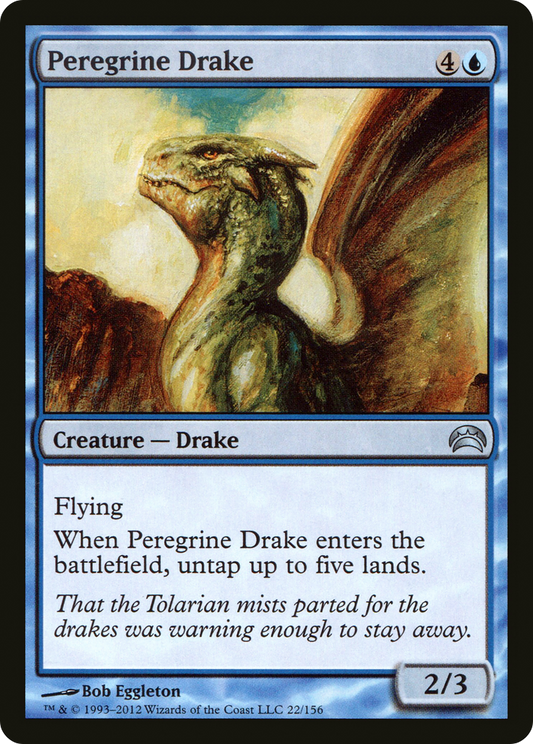 Peregrine Drake [Planechase 2012] Foil