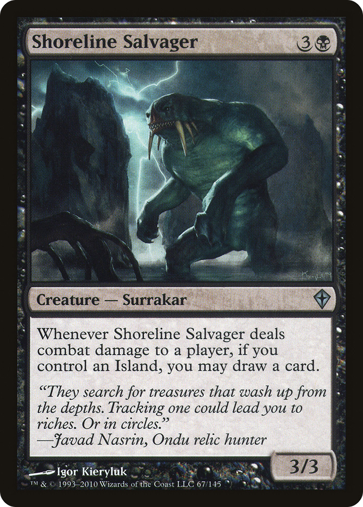 Shoreline Salvager [Worldwake] | Silver Goblin