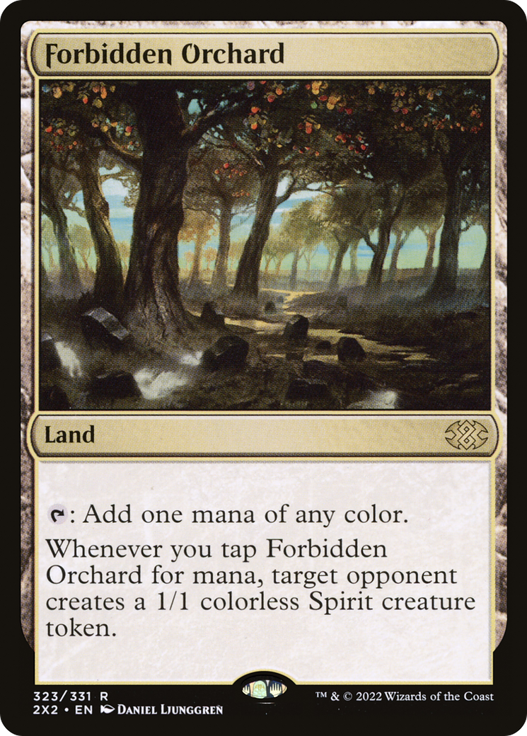 Forbidden Orchard [Double Masters 2022] | Silver Goblin