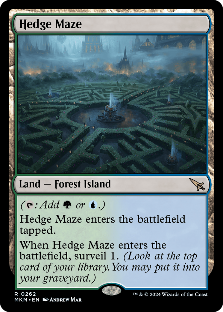 Hedge Maze [Murders at Karlov Manor] | Silver Goblin