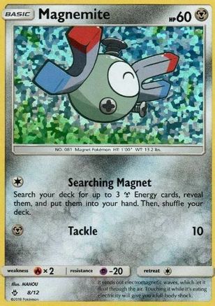 Magnemite (8/12) [McDonald's Promos: 2018 Collection]