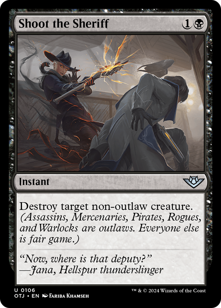 Shoot the Sheriff [Outlaws of Thunder Junction]