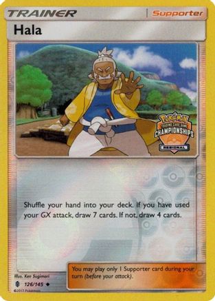 Hala (126/145) (Regional Championship Promo) [Sun & Moon: Guardians Rising] | Silver Goblin