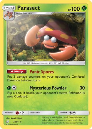 Parasect (7/181) [Sun & Moon: Team Up]