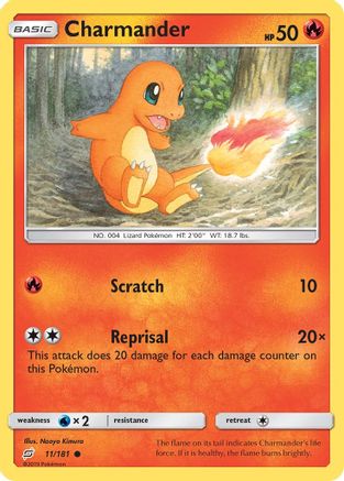 Charmander (11/181) [Sun & Moon: Team Up] | Silver Goblin