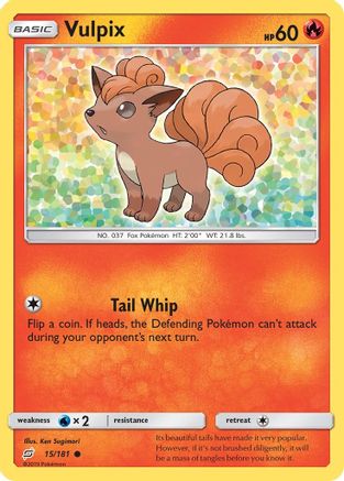 Vulpix (15/181) [Sun & Moon: Team Up] | Silver Goblin