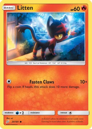Litten (20) - Team Up