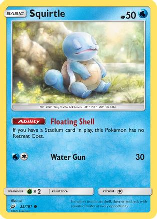 Squirtle (22/181) [Sun & Moon: Team Up] | Silver Goblin