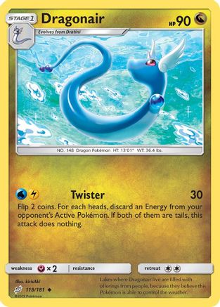 Dragonair (118/181) [Sun & Moon: Team Up] | Silver Goblin