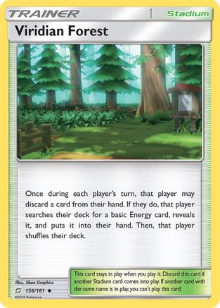 Viridian Forest (156/181) [Sun & Moon: Team Up] | Silver Goblin