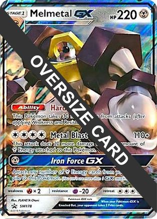 Melmetal GX (SM178) (Jumbo Card) [Sun & Moon: Black Star Promos] | Silver Goblin