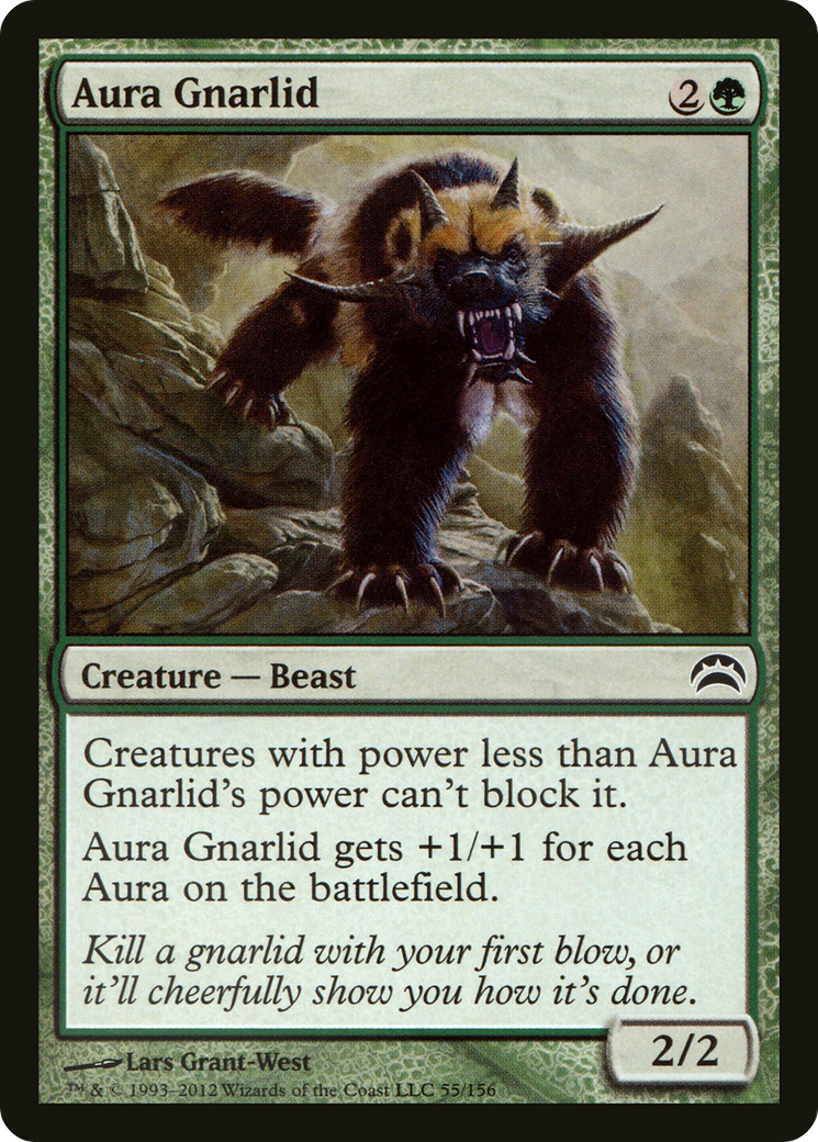 Aura Gnarlid [Planechase 2012] Foil