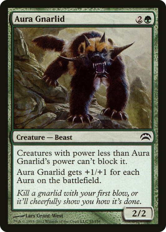 Aura Gnarlid [Planechase 2012] Foil