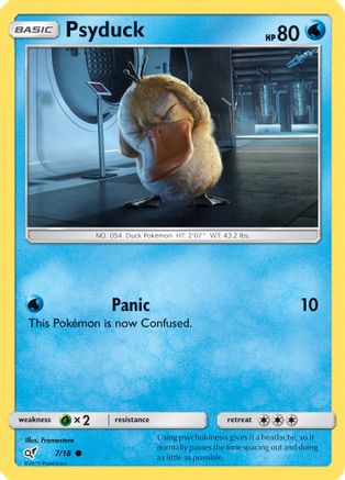 Psyduck (Holo Common) (7) Holofoil - Detective Pikachu
