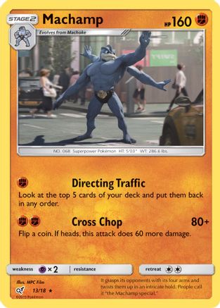 Machamp (13/18) [Sun & Moon: Detective Pikachu] | Silver Goblin