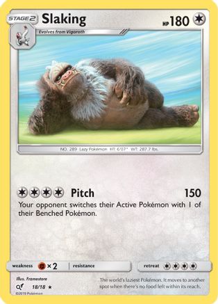 Slaking (18/18) [Sun & Moon: Detective Pikachu] | Silver Goblin